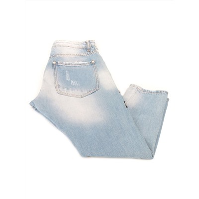 D6177 LT. BLUE Джинсы женские укороченные