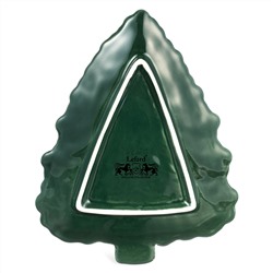 БЛЮДО СЕРВИРОВОЧНОЕ "GREEN PINE" 22*17,5*2,5 СМ