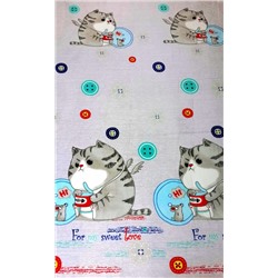 Декоративные подушки из велсофта  Кошки-мышки