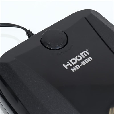 Компрессор Hidom HD-608 для аквариума, бесшумный, с регулировкой, 4 х 2,5 л/м, 10 Вт
