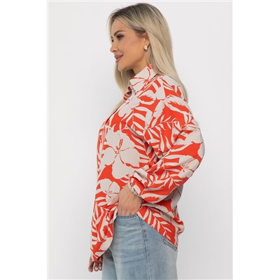 Рубашка Массандра (оранжевая) Б13761-25М