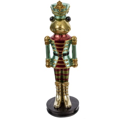 GAEM Фигурка декоративная "Солдатик-лягушонок", L7,5 W7,5 H27 см