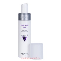 ARAVIA Professional Тоник лосьон для лица освежающий 2в1 Fresh Multi Tonic 250 мл арт 6210