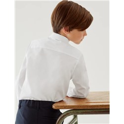 3pk Boys' Slim Fit Easy Iron School Shirts (2-16 Yrs)