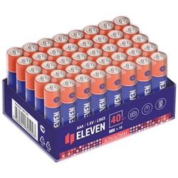 Батарейка Eleven AAA (LR03) алкалиновая, OS40