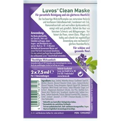 Luvos Clean-Maske Naturkosmetik  Чистая маска натуральная косметика