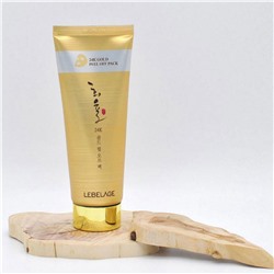 Lebelage Уценка Маска-пленка для лица с экстрактом золота / Heeyul 24K Gold Peel Off Pack, 150 мл
