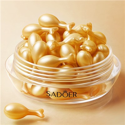 Омолаживающая увлажняющая сыворотка с муцином улитки в капсулах SADOER, 30 шт.