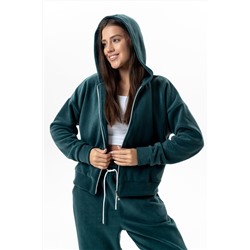 Джемпер женский 24-562L18 т.зеленый