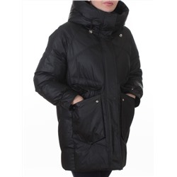 EB2819 BLACK Куртка зимняя женская (200 гр. холлофайбер)