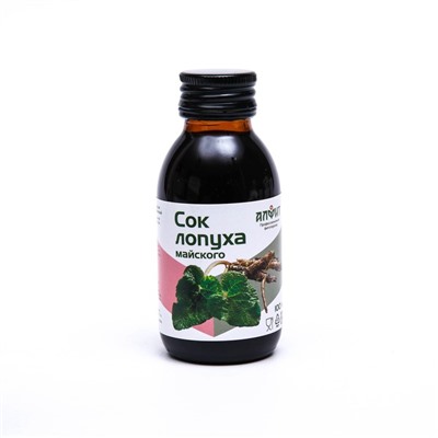 Сироп Алфит «Сок лопуха майского», 100 мл