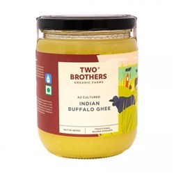 Масло Гхи из буйволиного молока (500 мл), Indian Buffalo Ghee, произв. Two Brothers