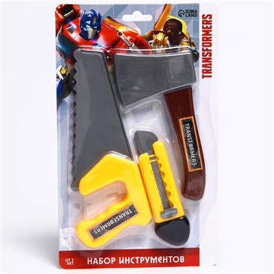 Игровой набор «Инструменты», Transformers, 3 предмета, МИКС