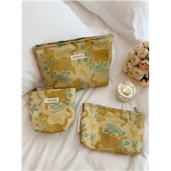 Handheld capacious storage system, cosmetic bag, shoulder bag, small clutch bag, travel bag to go out, liner, shopping bag