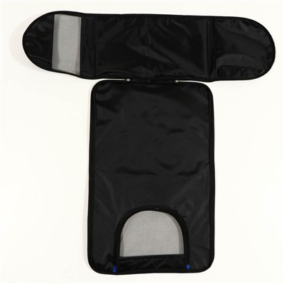 Сумка - переноска для животных, 2 входа, 40×25×28 см, красная