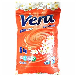 ВЕРА стир порошок Автомат пакет 6кг (красный)