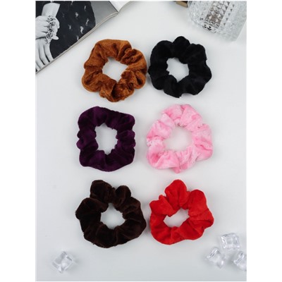 Резинка для волос «Бархат», яркость, МИКС