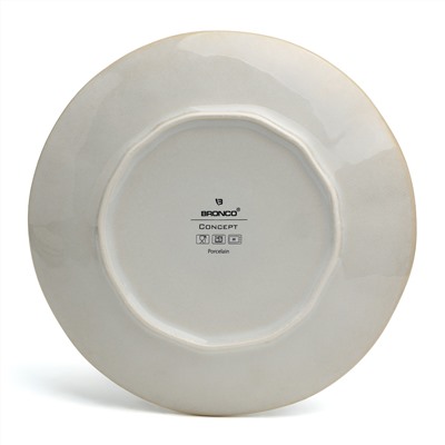 НАБОР ТАРЕЛОК ЗАКУСОЧНЫХ BRONCO "CONCEPT" 4 ШТ. 22 СМ БЕЖЕВЫЙ