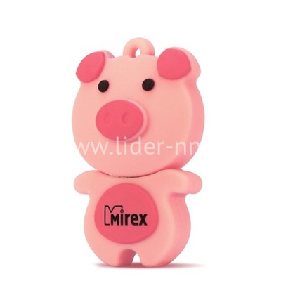 USB Flash 16GB Mirex PIG PINK