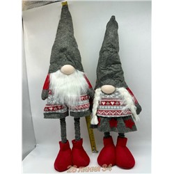 Новогодние игрушки гномики Опт: 450₽ Размер: 35см-55см Разгибание ног