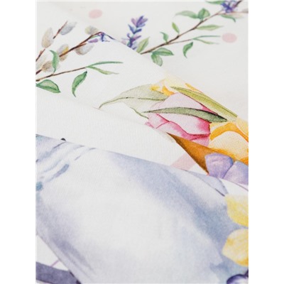 Скатерть Этель Spring easter d=149 см +/-3 см, 100% хлопок, саржа 190 г/м²