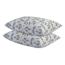 Набор наволочек "Ягоды тайги" из премиального сатина из коллекции Russian North, 50х70 см