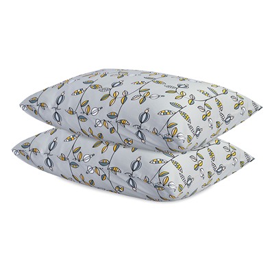 Набор наволочек "Ягоды тайги" из премиального сатина из коллекции Russian North, 50х70 см