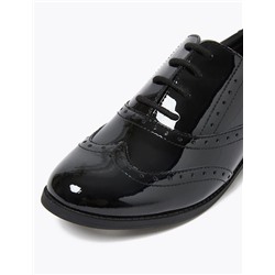 Kids' Leather Freshfeet™ School Shoes (13 Small - 7 Large)