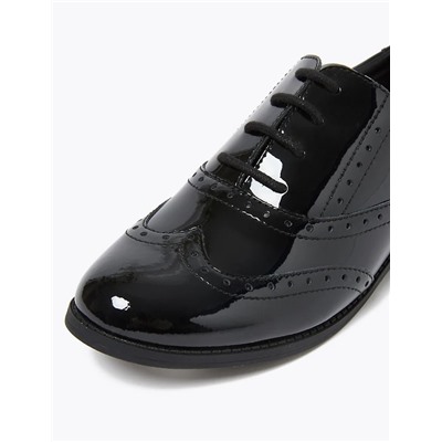 Kids' Leather Freshfeet™ School Shoes (13 Small - 7 Large)