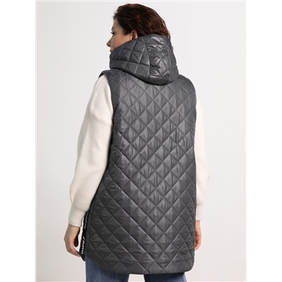 Жилет утепленный Фирменный стиль (графит) Б15320-18М