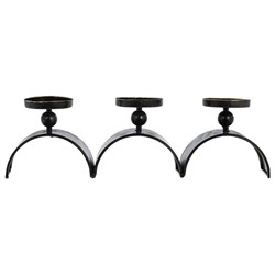 GAEM Подсвечник, L46 W9 H14 см