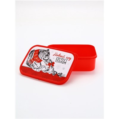 Ланч - бокс новогодний «Новый год согреет теплом», 1.2 л