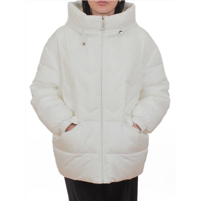 2309 WHITE Куртка зимняя женская (200 гр. холлофайбер)