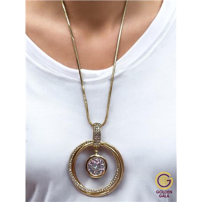 Украшение на шею цепочка длинная с кулоном П21 Арт 2145/10