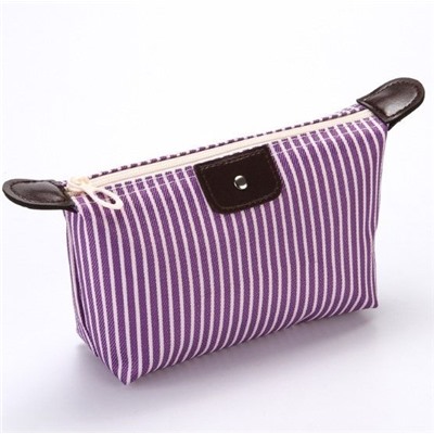 Мини косметичка purple stripe