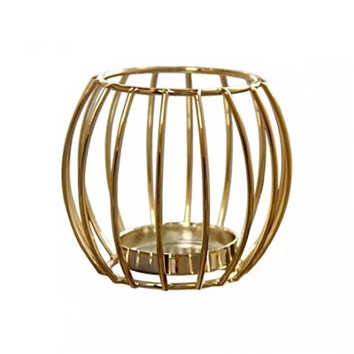Подсвечник из проволоки, Wire Tea Light Candle Holder, произв. The Purple Tree