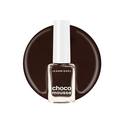 Лак для ногтей Jeanmishel, горький шоколад, глянцевый, тон 467, 6 мл