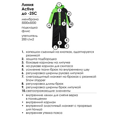 Комбинезон зимний для мальчика