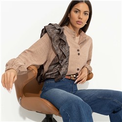 Рубашка дизайнерская, Личное достижение (brown)