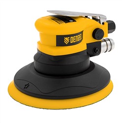 Эксцентриковая шлифовальная машина EPG150, 150 мм, 10000 об/мин, 5 мм, 160 л/мин Denzel