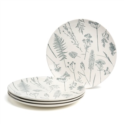 НАБОР ТАРЕЛОК ОБЕДЕННЫХ BRONCO "GRASSES" 4 ШТ. ДИАМЕТР=27 СМ