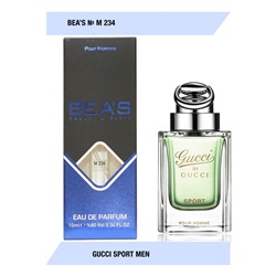 Парфюм Beas Gucci By Gucci Sport for men M234 10 ml, Парфюм мужской Beas M234 создан по мотивам аромата Gucci By Gucci Sport