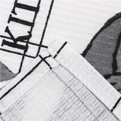 Полотенце Доляна "Расслабься" 28х46 см, 100% хлопок, вафля 160 г/м2