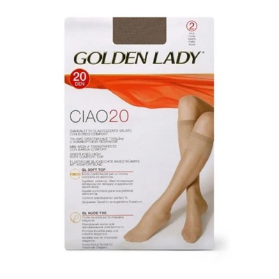 Гольфы полиамид, Golden Lady, гольфы Ciao20 оптом
