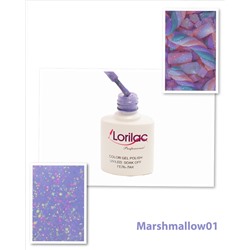 Гель лак Lorilac серия Marshmallow № 01 10 ml