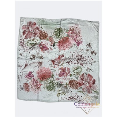 Платок из натурального шелка "Нежность прикосновения" Арт В1057/05