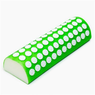 Аппликатор Кузнецова комплект, коврик 384 колючки, спанбонд, зелёный, 500×750 мм + валик 380×130