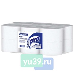 С367 Бумага туалетная Protissue Premium двухслойная, 112м