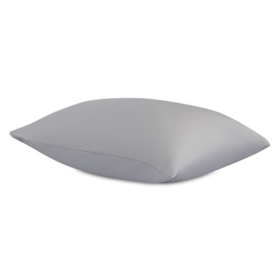 Комплект постельного белья из премиального сатина серого цвета из коллекции Essential, 150х200 см