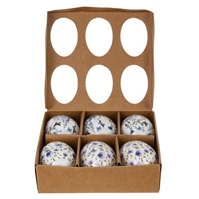 GAEM Набор из 6-ти изделий декоративных подвесных "Яйцо" (3,5*5), L13,5 W12,5 H3 см